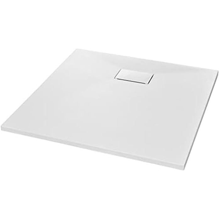 vidaXL Bac de douche SMC 90x90 cm