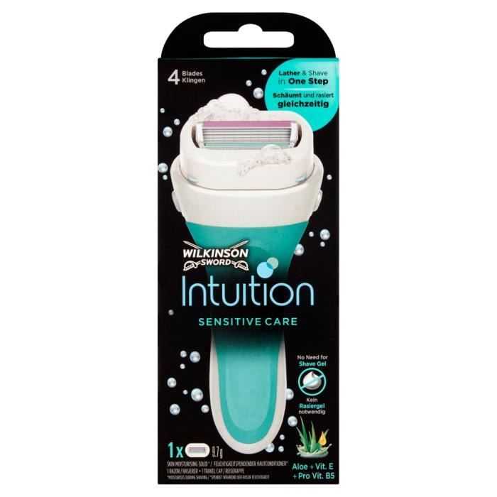 rasoir intuition sensitive care wilkinson avis