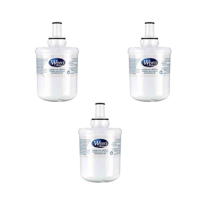 Lot De 2 Filtres PurifAIR Wpro PUR202 – Filtre Anti-Odeurs Et Hygiénique Pour Réfrigérateur Avec Technologie Microban