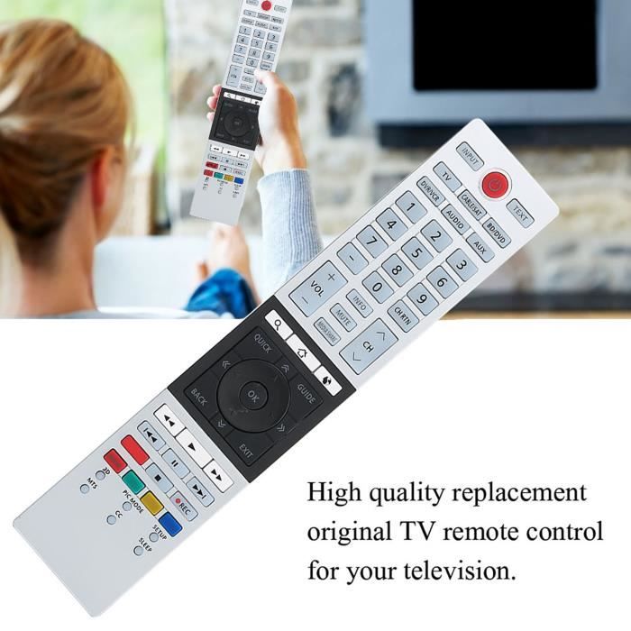 Télécommande Vocale Neuve CT-8566 Pour TV Toshiba Fire TV (modèles CT-8565, CT-8570, 55CF630, Etc.)