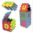 Tapis de jeu en mousse pour enfants - Dealwe - Alphabet et chiffres - 72 pièces-1
