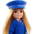 Playset Barbie - BARBIE - GTN90 - Chelsea pilote - Accessoires inclus-1