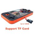 RETRO GAME RG350 jeu vidéo console de jeu portable MINI 64 bits 3.5 pouces IPS écran 16G  + 32G TF jeu joueur RG 350 PS1 - Orange -1