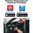 TOPDON Topscan Lite OBD2 Scanner Bluetooth Outil de Diagnostic sans Fil OBDII pour Tous Les Systèmes Test Actif Lecteur de Codes-1