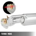Technique laser - Tube scellé 800 mm - 50W - VEVOR - Laser Tube en verre CO2 USB-1