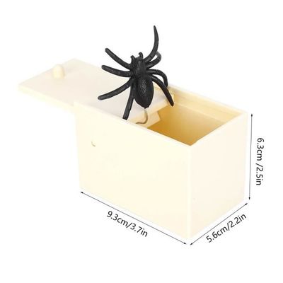 Lot de 6 grandes araignées géantes pour Halloween, araignée poilue
