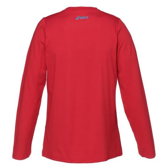 asics t shirt homme rouge