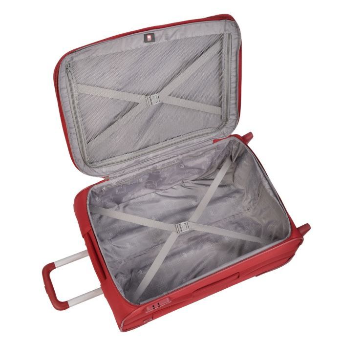 Valise Delsey Schedule 53 cm Beige Métal - 00605802-17 - 0060580217