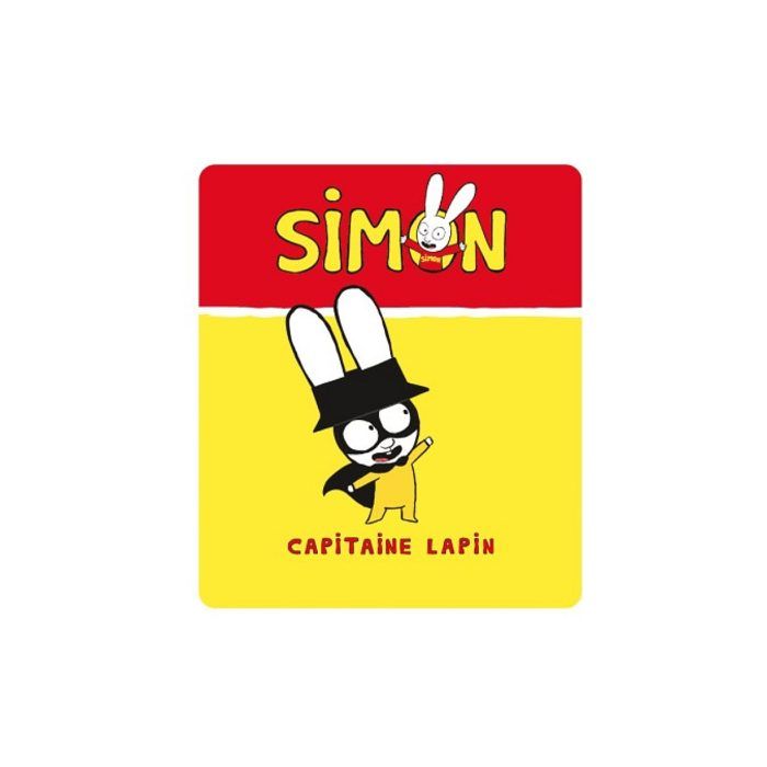Figurine Tonies Simon Superlapin Gaspard – Capitaine Lapin – 9 Histoires Audio, 46 Min – Dès 3 Ans