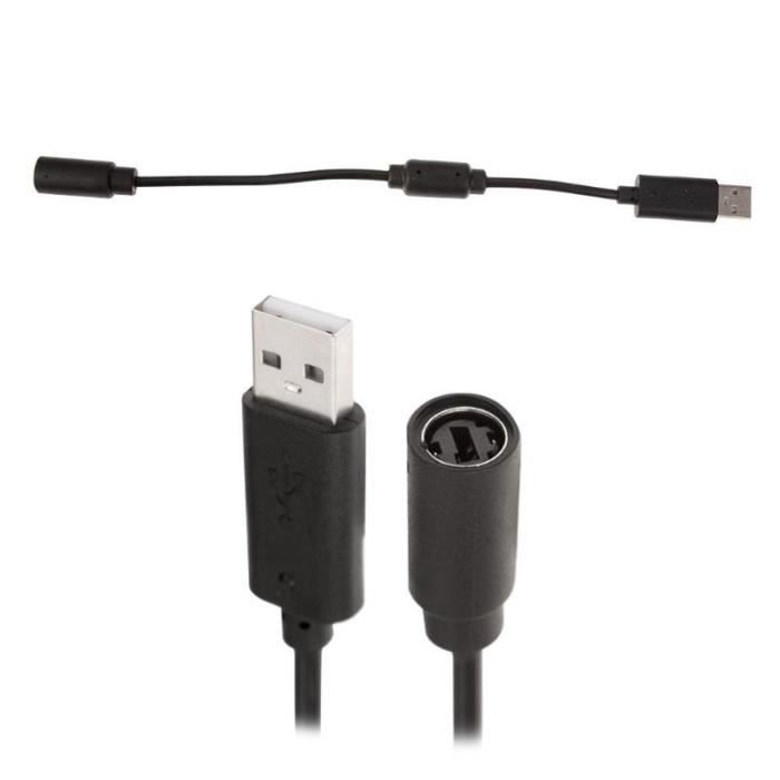 Cable Usb Adaptateur Convertisseur Pour Manette Xbox 360 Sur Pc - Cdiscount  Informatique