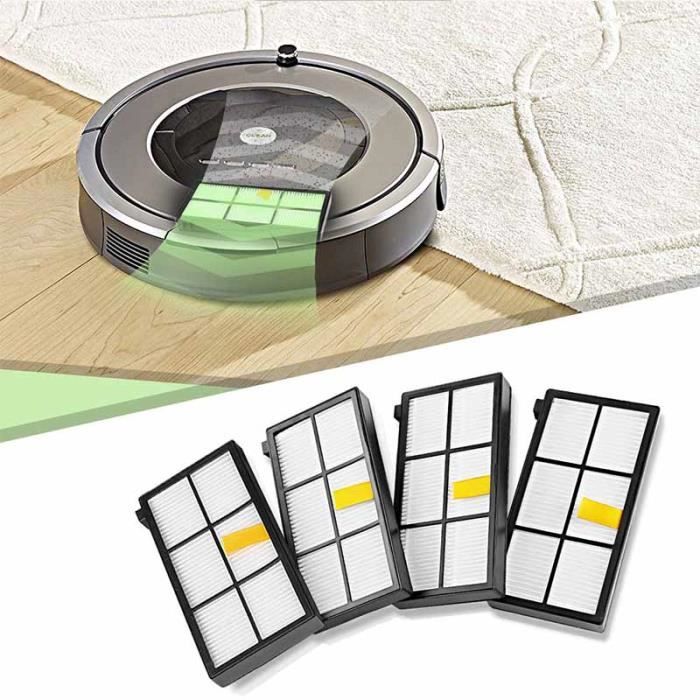 Kit de Rechange Roomba Accessoires pour IRobot Roomba 800 805 860 861 870  871 880 885 890 900 960 980 Rechange.