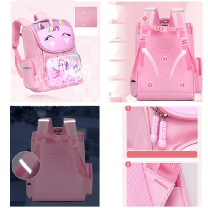 Cartable Primaire Enfant 2-8 Ans Imperméable Chase Chic - Sac à Dos Maternelle Garçon Fille