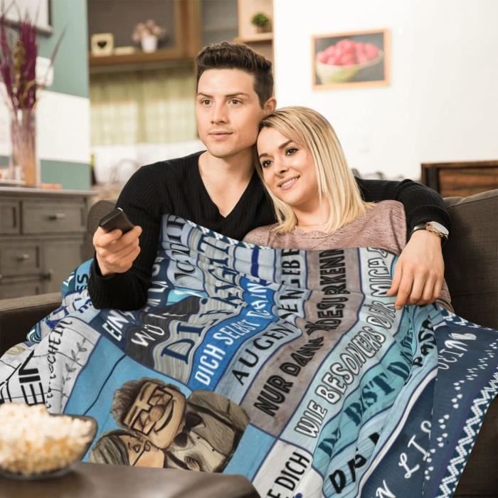 Cadeaux D Anniversaire De Mariage Pour Homme Cadeaux D Amour Pour Lui Plaid Pour Mon Mari Cadeau Pour Homme Anniversaire u8567 Cdiscount Maison
