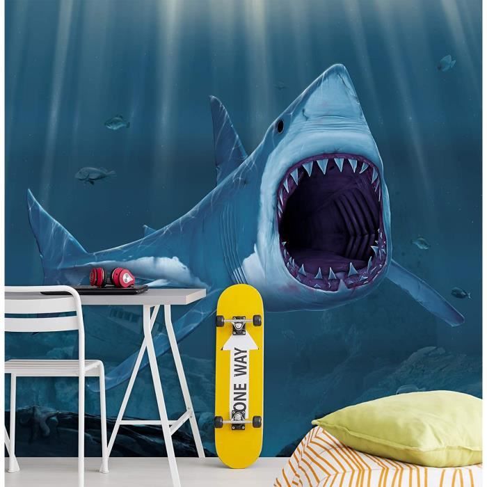 Papier Peint Mural Adhésif 3D - Grand Bateau En Mer M6840 - Autocollant Amovible