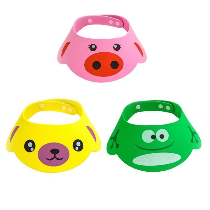 Bonnet De Pour Enfants Bébé Bouclier Lavage Des Cheveux Les Capeur