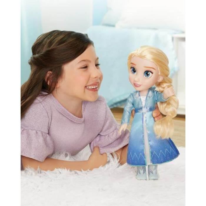 Poupée chantante Elsa 38 cm - La Reine des Neiges 2 Jakks Pacific : King  Jouet, Poupées Jakks Pacific - Poupées Poupons