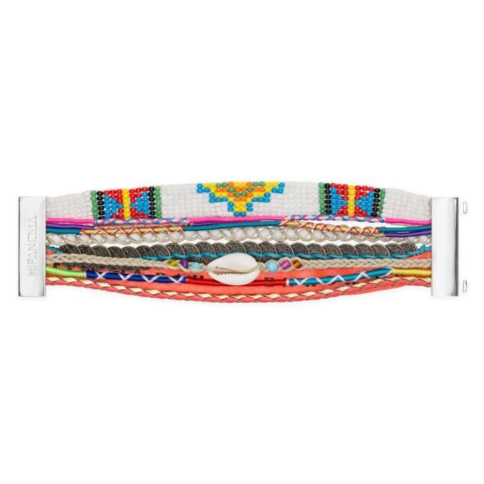 Bracelet femme HIPANEMA Manchette Hipanema Version 03 Silver M