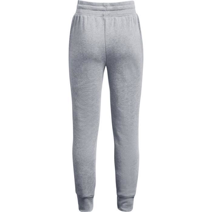Pantalon de jogging fille Under Armour Rival Fleece gris noir noir 10 12 ans Gris noir noir Cdiscount Pret a Porter