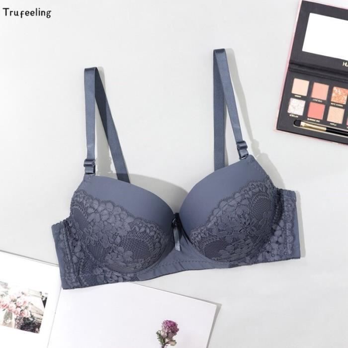 Soutien gorge soutien gorge grande taille bonnet C a armatures motif Floral 85C 90C 95C 100C Red B728054 D Blanc Cdiscount Pret a Porter