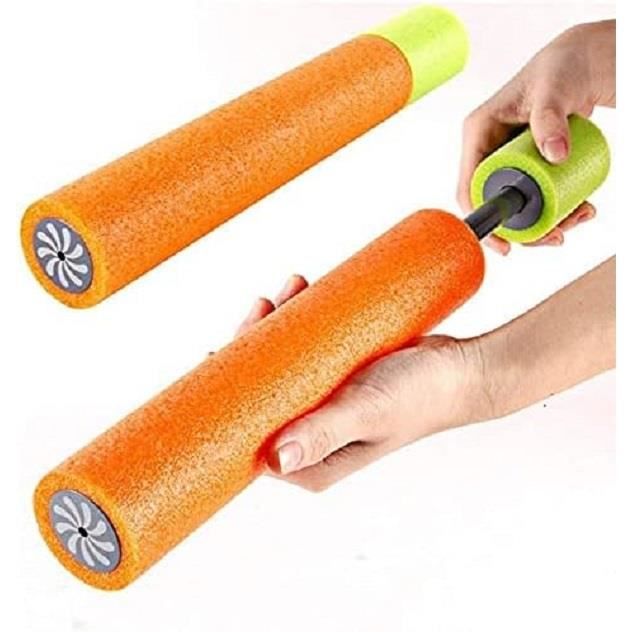 DERAYEE - Pistolet à Eau En Mousse - Lot De 6 - Jouets D'été Pour Plage, Jardin Et Piscine - Facile à Utiliser Et Sans Danger