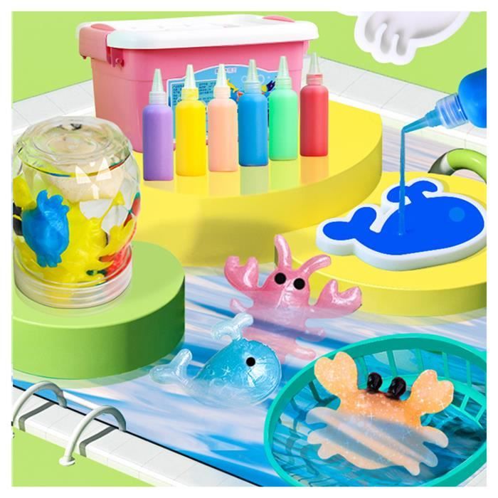 JOPSHEEN Kit Elfes Magiques à Eau – 20 Gels Colorés – Activité Créative Et Manuelle Pour Enfants