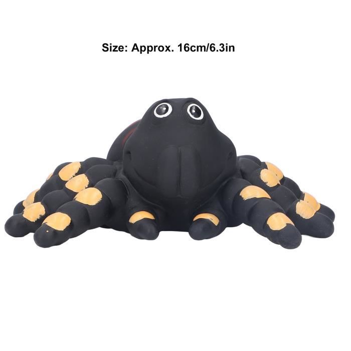 GARIOUANS Lot De 2 Araignées Réalistes Velues – Farce Halloween – Modèles Simulation 9 Cm – Plastique