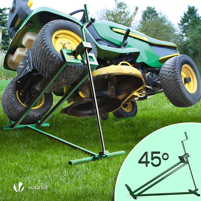 VOUNOT Leve tracteur Tondeuse Supporte 400 kg max Vert Cdiscount Auto