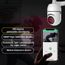 Vision Nocturne de Soutien UE Plage de 120 degrés Carte de Soutien de TF Moniteur pour bébé Compatible avec iOS/Android/Tablet/pc/APP caméra vidéo sans Fil 1080P Blanc 