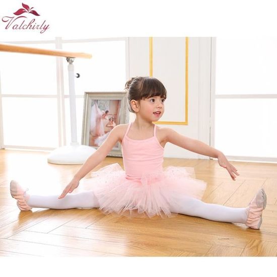 Justaucorps Gymnastique Fille Avec Short Et Bandeau - Tenue Patinage Artistique Et Danse 3-16 Ans