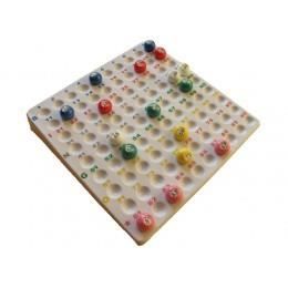 Jeu De 90 Boules De Loto Numérotées 1 à 90 – Diamètre 18 Mm, PVC, 6 Couleurs, Pour Tirage Au Boulier Ou Au Sac
