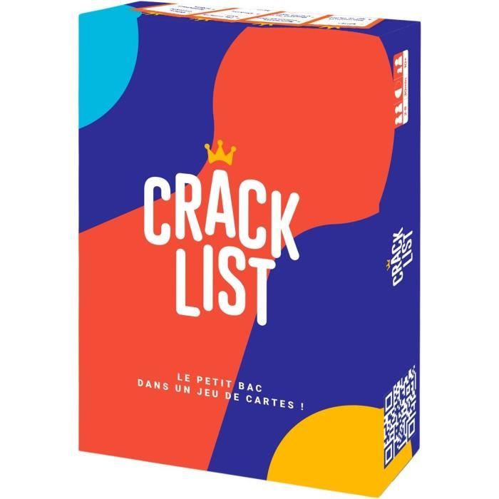 Crack Word – Jeu De Société Familial – Tactique Et Mots – 2 à 4 Joueurs Dès 10 Ans – Ambiance Garantie !