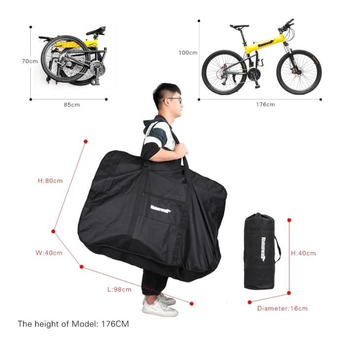Panier v lo sac de Transport pour v lo pliant de 26 pouces sac de