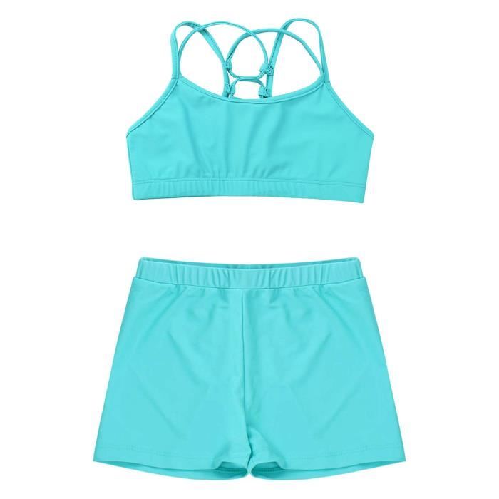 Ensemble de vêtements pour filles en bas âge Chemise colée à manches