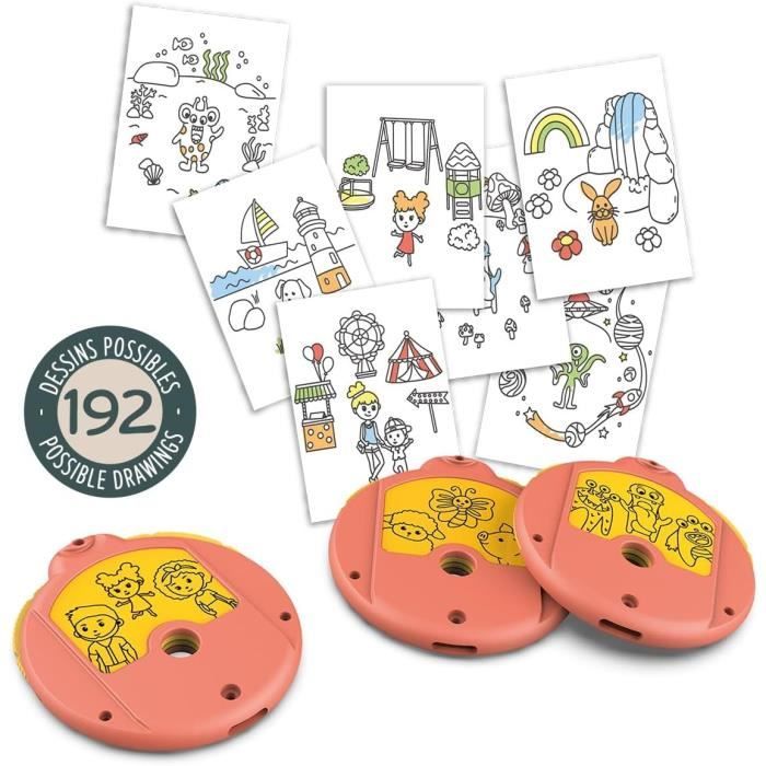 Projecteur Peppa Pig Simba – 6 Disques D’Images, Lumière LED, 16 Cm – Dès 3 Ans – Piles Incluses