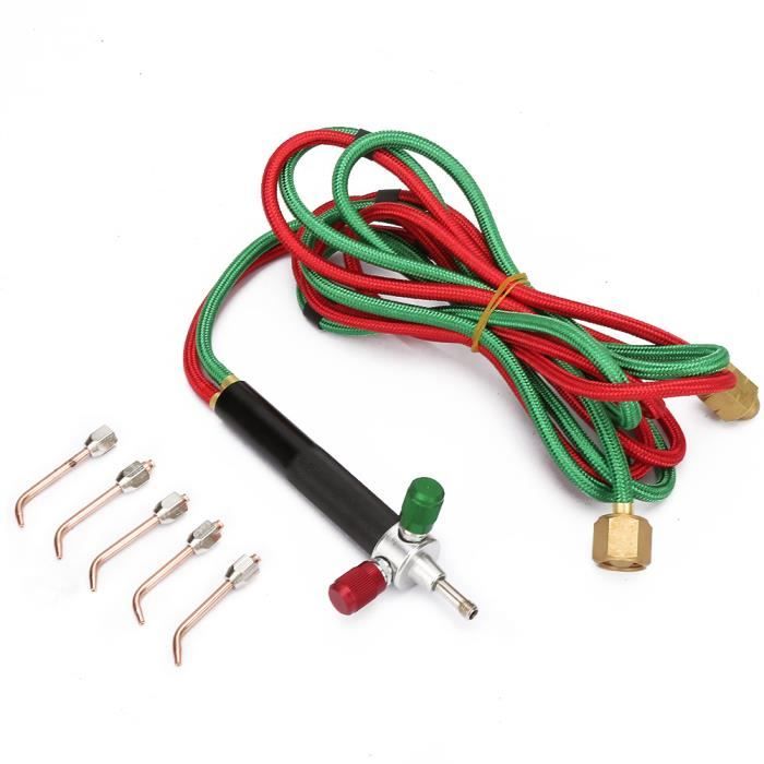 Kit Chalumeau Oxygène-acétylène – Soudage Et Coupe, 17 Pièces, Qualité Professionnelle Portable