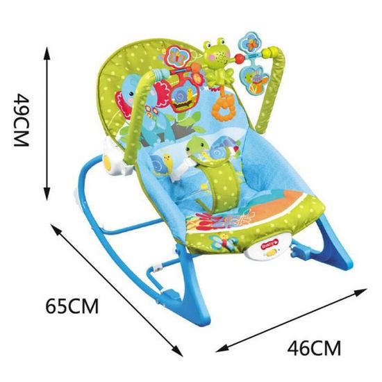 Chaise berçante électrique pour bébé Berceau électrique pour nouveau-né Lit  bébé à bascule Balançoire pour bébé Chaise berçante élec - Cdiscount  Puériculture & Eveil bébé