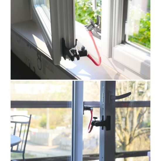 Entrebailleur Sans Percer Reglable Avec Securite Chat Courandair Achat Vente Entrebailleur Courandair Entrebailleur Cdiscount