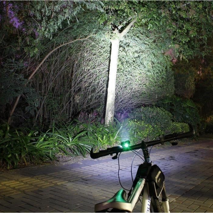 Eclairage LED Velo,15000 Lumens 3X CREE XM-L T6 LED Bicyclette de Vélo  Lampe Extérieure Devant la Lumière Eclairage Vélo Puissant - Cdiscount Sport