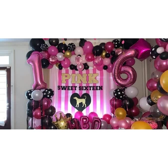 DAZAKA Ballon Anniversaire 18 Ans Rose Or - 101 CM Ballon Chiffre Numéro 18  - Décoration Anniversaire 18 Ans - Décoration Fête - Vole Grâce à l'Hèlium  : : Loisirs créatifs