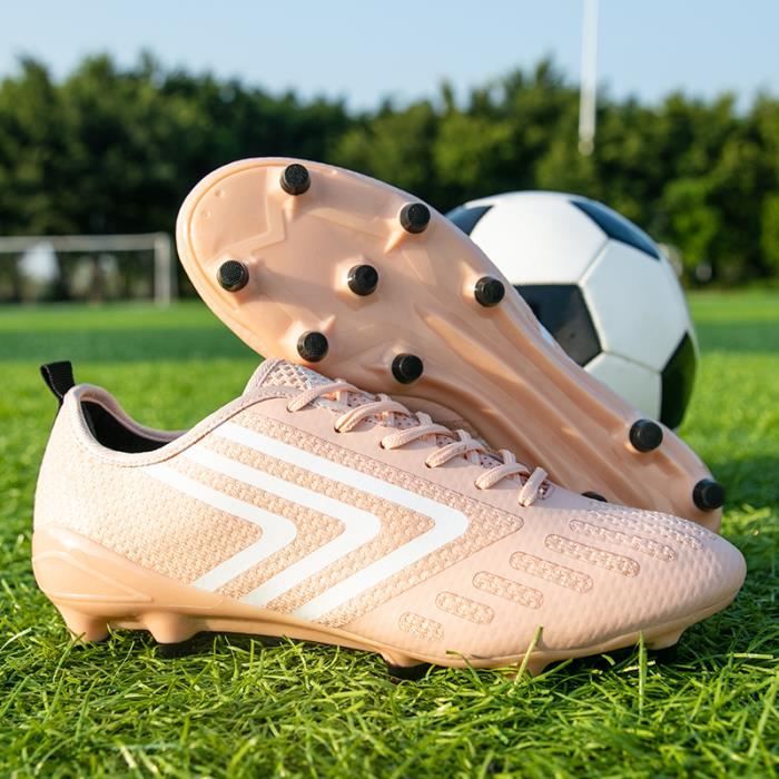 CHAUSSURES DE RUGBY-OOTDAY-Homme adolescents respirant-Rose