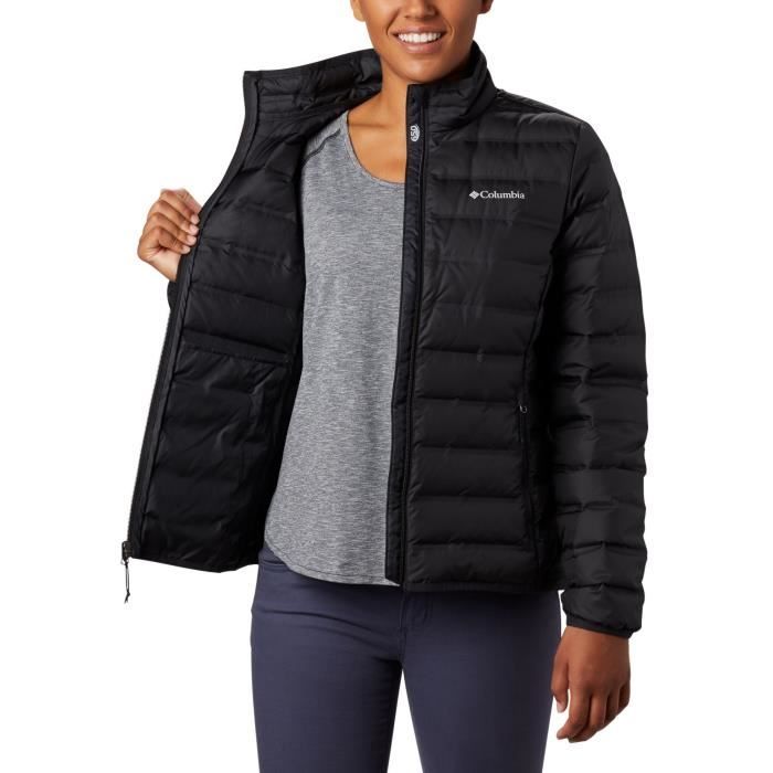 Veste femme Columbia Lake 22 Down Noir Impermeable Montagne Randonnee Noir Cdiscount Sport
