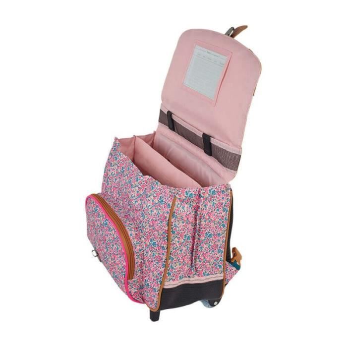 Cartable tann's à discount roulettes 38 cm