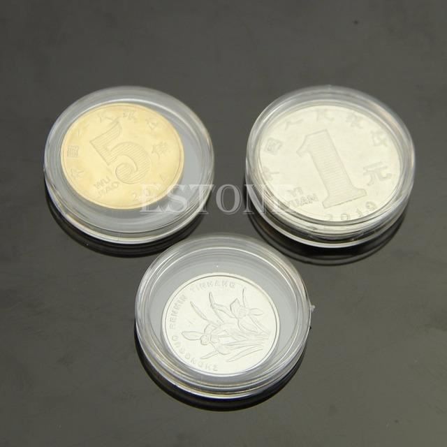 Lot De 100 Capsules Transparentes Pour Pièces – Diamètre 23 Mm – Protection Et Rangement Pratique