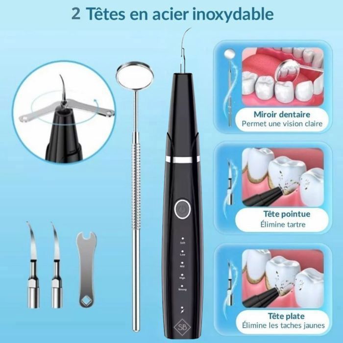 Kit Dentaire Avec Pièce à Main Basse Et Haute Vitesse – 2 Trou (Borden), Marque Joy Dental