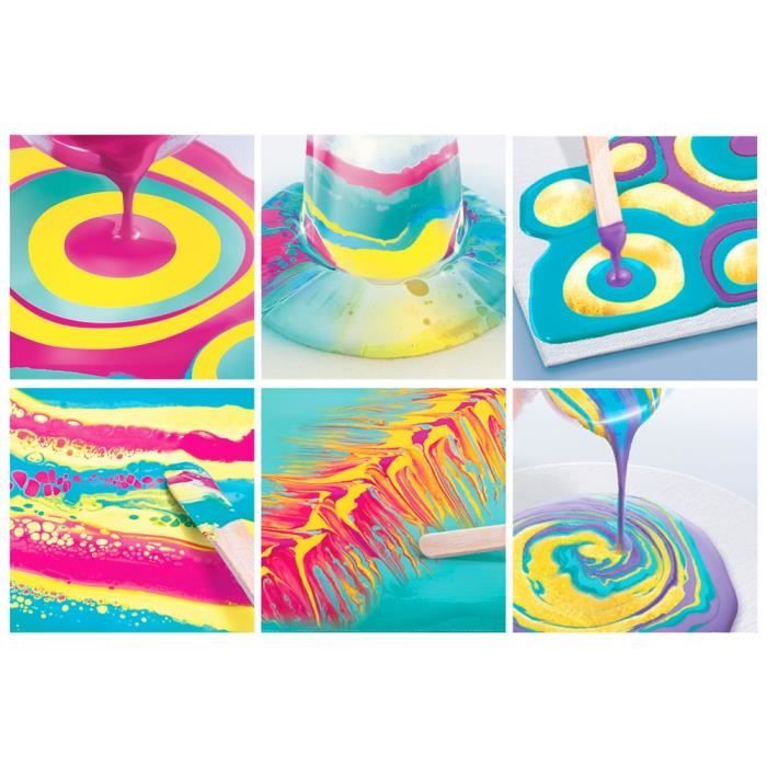 Kit De Peinture Sur Pierre Lumineuse - 15 Pierres + Peintures Fluorescentes Et Pailletées - Activité Manuelle Enfants - Cadeau Créatif - 11