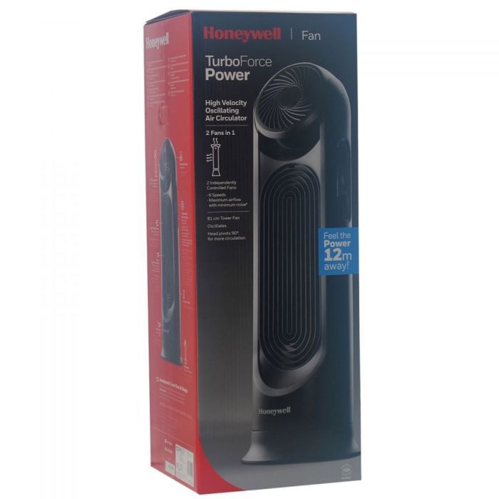Ventilateur colonne Turbo Force Honeywell HYF500E4 2 ventilateurs — free download