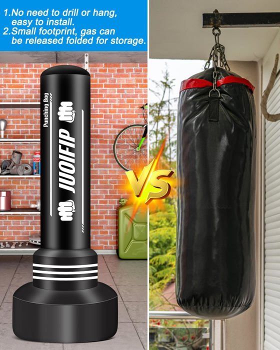 Sac De Frappe Debout Pour Enfants CREA, Sac De Boxe Gonflable De, Sac De Frappe