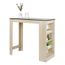 Lot Table De Bar En Bois Et Chaise De Repose Pieds Table Mange