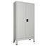 Cesar Armoire De Bureau Avec 2 Portes Acier Gris 90 X 40 X 180 Cm Achat Vente Armoire De Bureau Armoire De Bureau Avec 2 Cdiscount