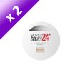 Fond de teint beige dore